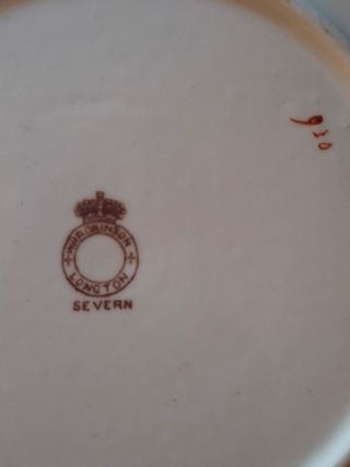 Antiguos platos porcelana inglesa