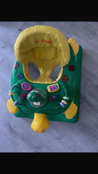 Caminador infantil tortuga verde
