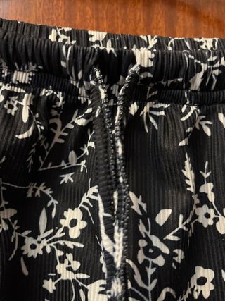 Falda larga estampada floral