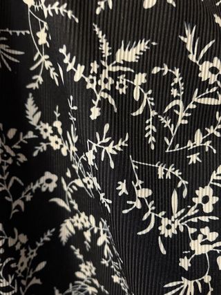 Falda larga estampada floral