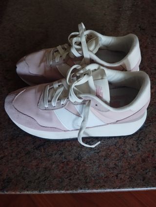 Scarpe sneakers zapatos New Balance 38 rosa
