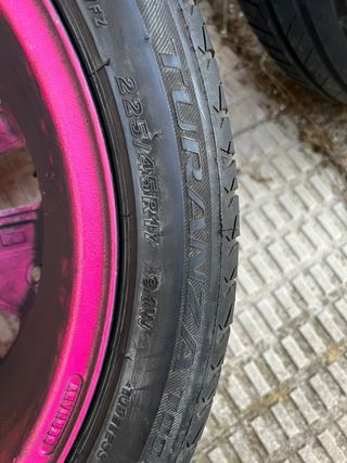 Llantas 17 con gomas 225/45R17 