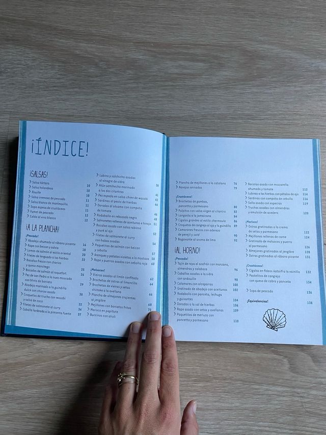 Libro de recetas: ¡Pescado y marisco!
