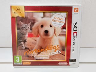 Nintendogs + Cats 3DS Golden Retriever