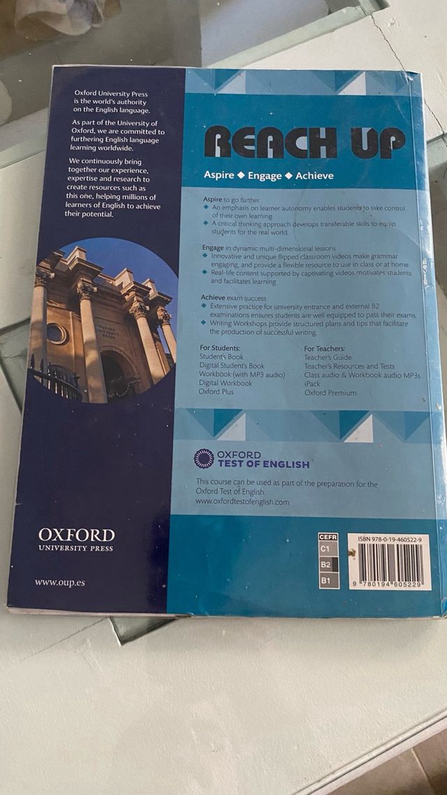 Libro Inglés 2° Bachillerato