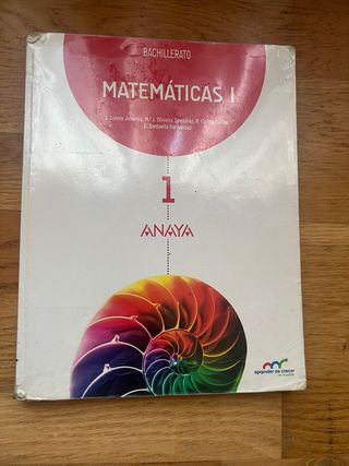 Matemáticas I.