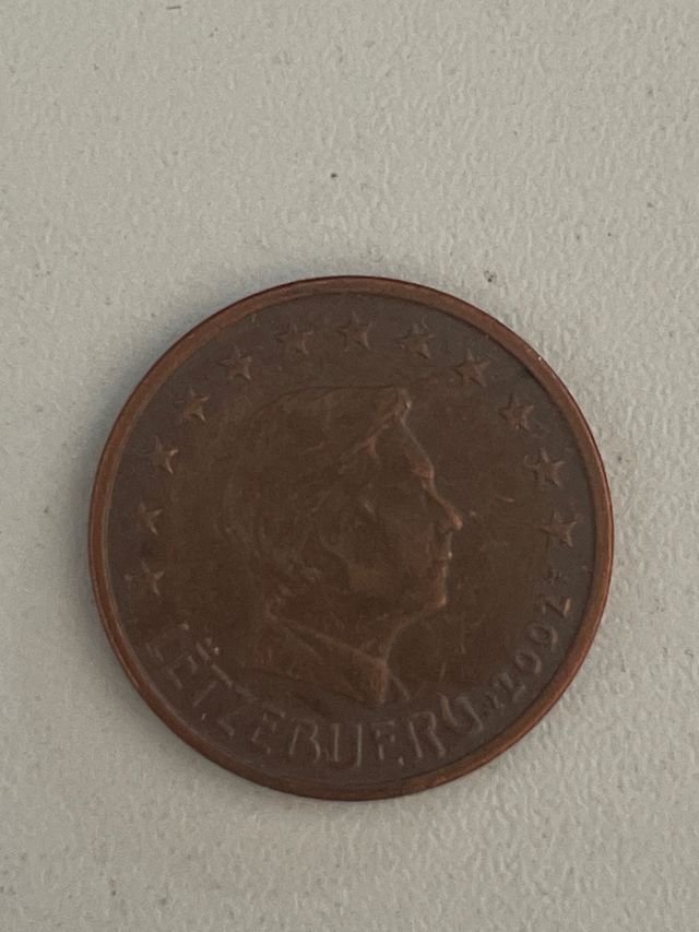 Moneda de 5 céntimos de Euro Luxemburgo 2002