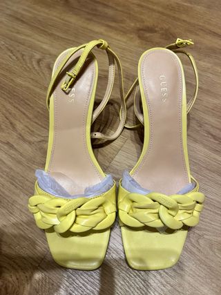 Sandalias Guess Mujer Amarillas