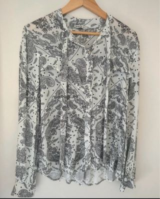 Camisa Stradivarius Estampada Mujer