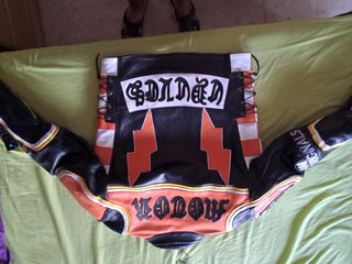 Chaqueta moto hombre 