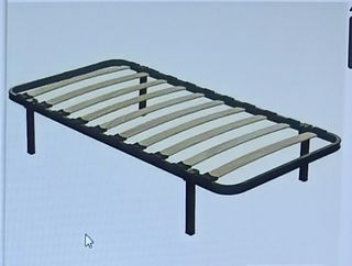 Somier 90x190cm con patas
