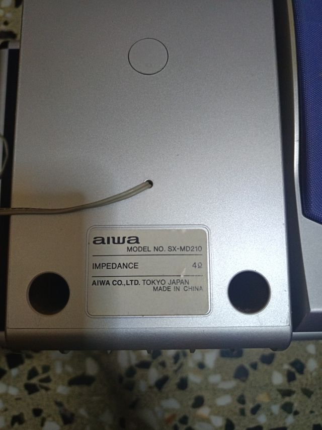 Pareja de altavoces Aiwa SX-MD210