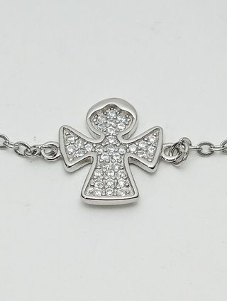 Pulsera Ángel de la Guarda Plata de Ley