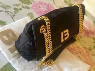 Bolso Bimba y Lola Negro Cadena Dorada