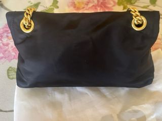 Bolso Bimba y Lola Negro Cadena Dorada