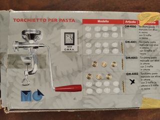 Torchio pasta Montini Guerrino