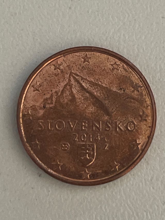 Moneda Euro Eslovaquia 2014