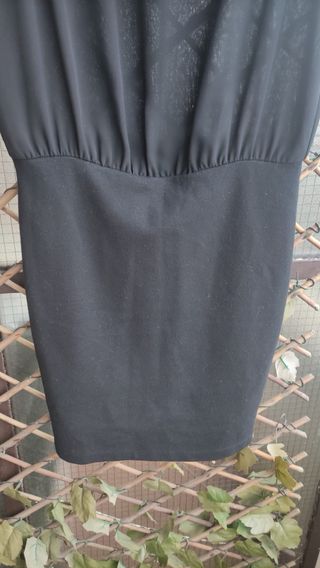 Vestido Zara Negro Pedrería
