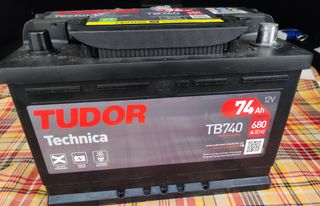 Batería Tudor 74 Ah TB740