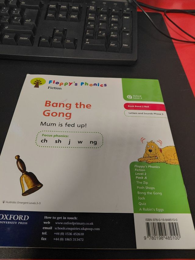 Libros lectura inglés niños Oxford Reading Tree