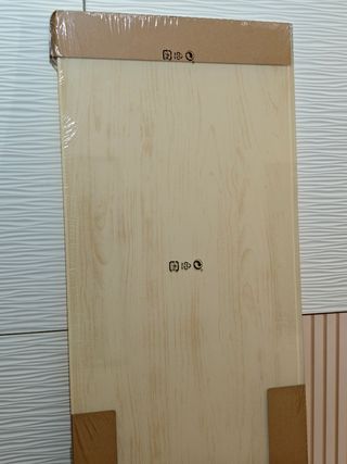 Panel superior de cristal vidrio 180 BESTÅ beige