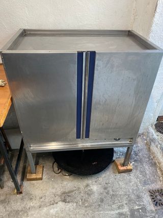Armario Caliente Acero Inox. 2 Puertas