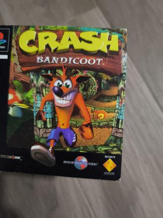 Portada Crash Bandicoot 1 PS1 PAl esp 
