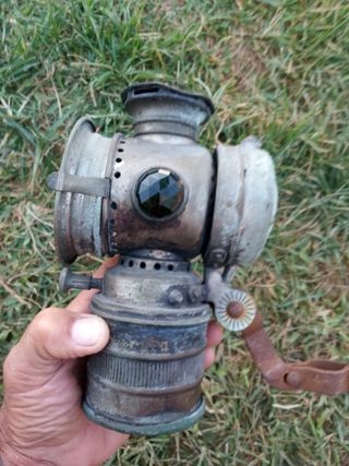 Lámpara Antigua Bicicleta