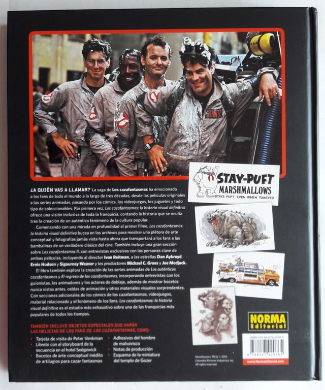 LOS CAZAFANTASMAS: LA HISTORIA VISUAL DEFINITIV...