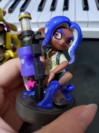Amiibo Splatoon 3 Nintendo Inkling Octoling Salmón