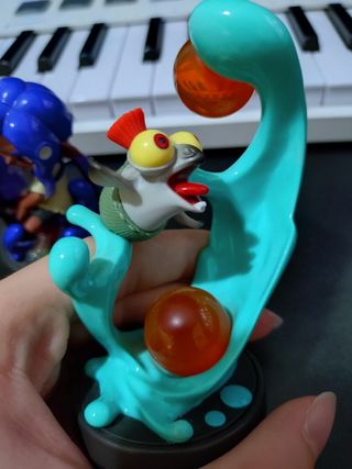 Amiibo Splatoon 3 Nintendo Inkling Octoling Salmón