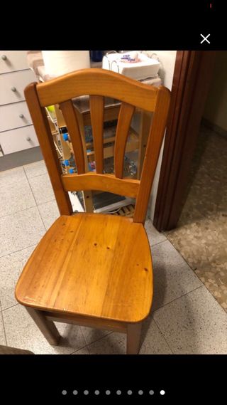 Mesa de comedor/ cocina extensible con sillas