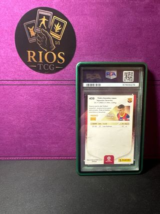 RC Pedri 2020-21 Panini La Liga Megacracks Firmada