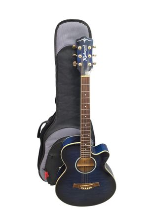 GUITARRA ELECTROACUSTICA RICHWOOD ARTIST SERIES RG-17 CEQU + FUNDA