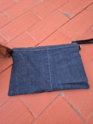 Bolso de mano vaquero