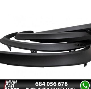 Aletines ensanche de pase de rueda BMW X5 E70 tipo