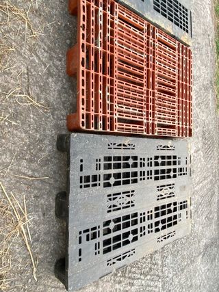 Palets de plástico resistentes