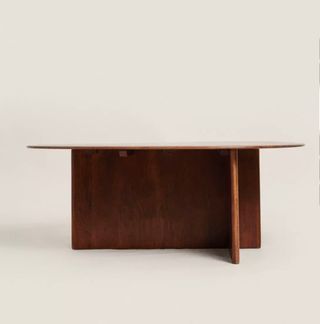 Mesa centro Zara Home madera acacia