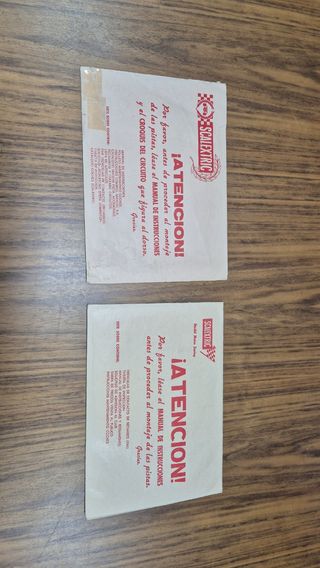 Sobres Scalextric Exin Circuitos GP95 y GT25