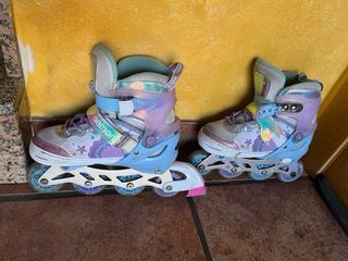 Patines ajustables para niña ruedas luces