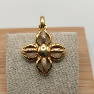 00371 Colgante Oro 18k Tricolor