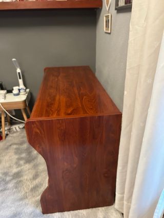 Escritorio de madera maciza