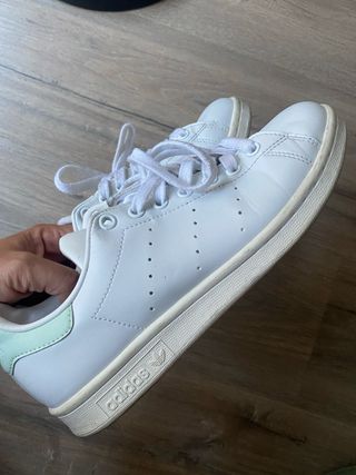 Zapatillas Adidas Stan Smith Blancas y Verdes