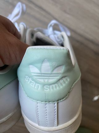 Zapatillas Adidas Stan Smith Blancas y Verdes