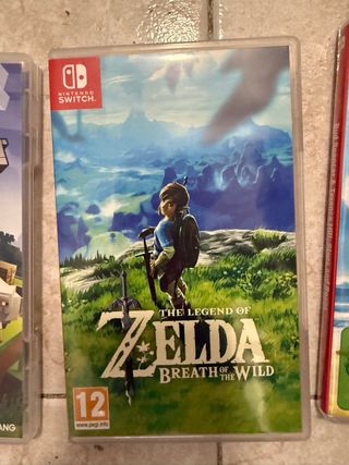 Juego Nintendo Switch Zelda Breath of the Wild
