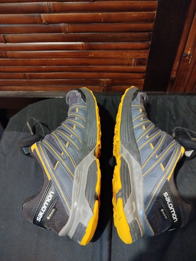 Salomon Zapatillas Talla 45 Gris/Amarillo