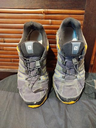 Salomon Zapatillas Talla 45 Gris/Amarillo