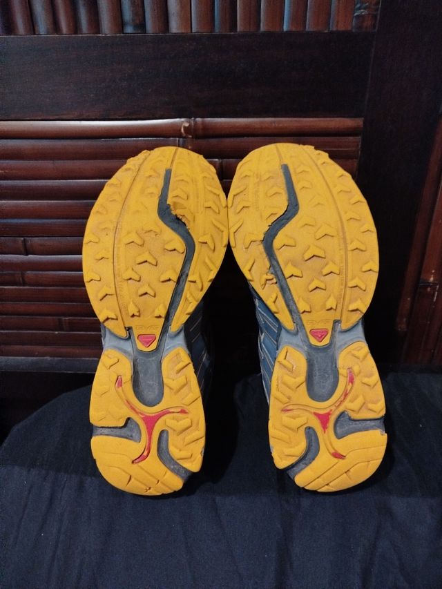 Salomon Zapatillas Talla 45 Gris/Amarillo