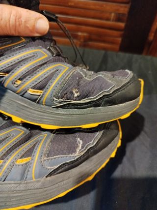 Salomon Zapatillas Talla 45 Gris/Amarillo