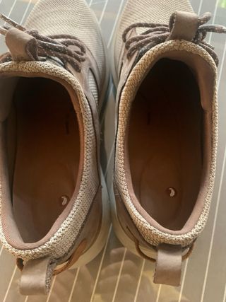 Zapatos sneakers Clarks beige